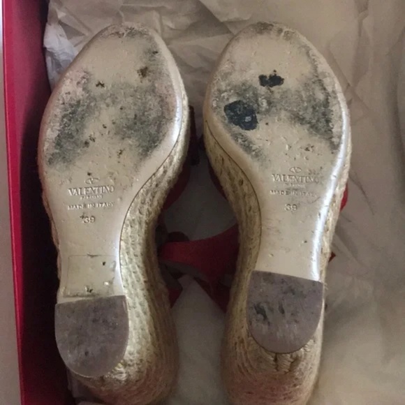 Valentino Wedges size 8 - Picture 3 of 4